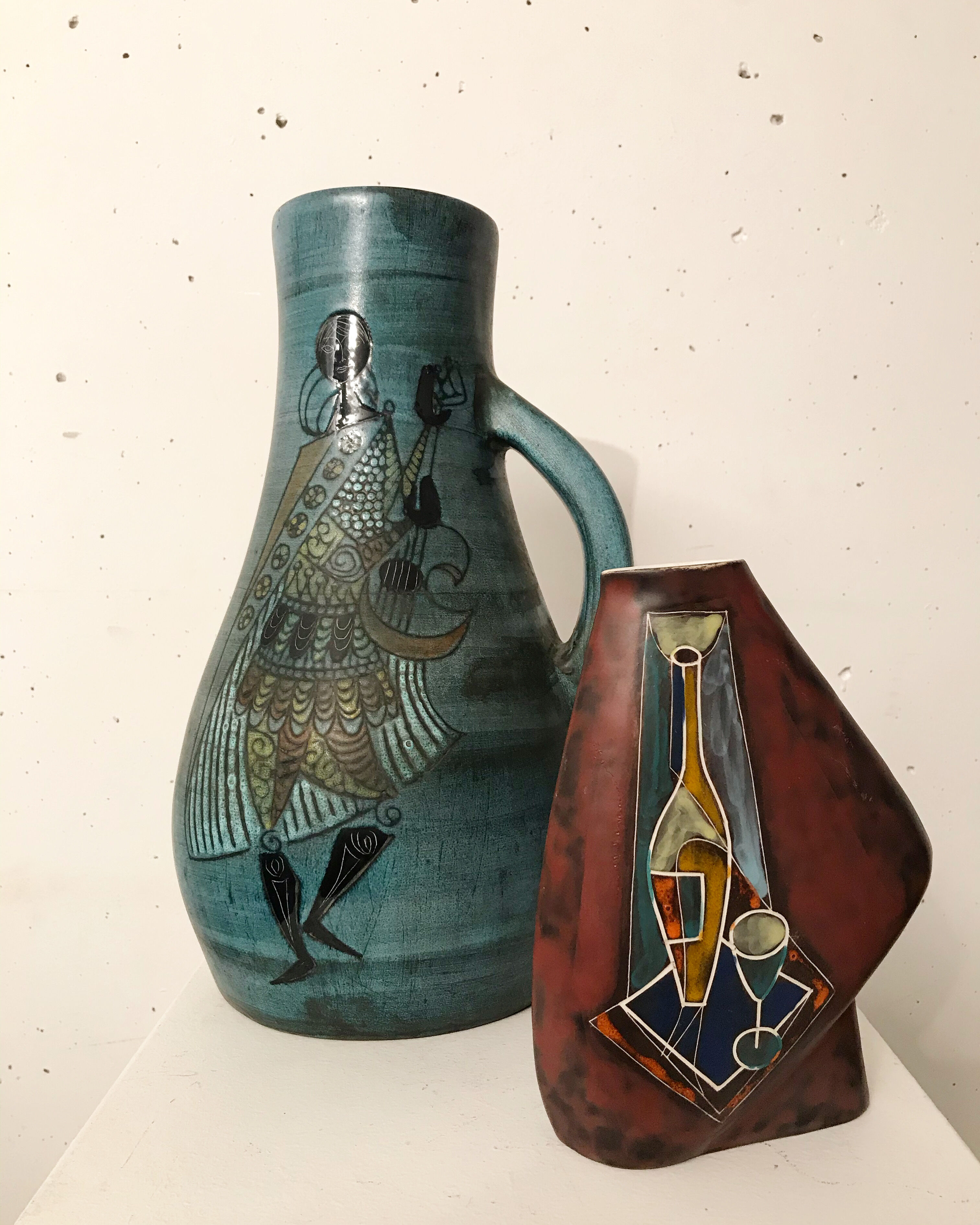 Vase polymorphe Fratelli Fanicullaci 1950