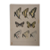 Roger metaye: yellow, black and white butterflies, original signed watercolour.