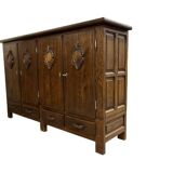 Vintage wooden sideboard / midboard