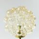Pair of Mid-Century Bubble Glass Table Lamps by Helena Tynell, Germany, 1960s