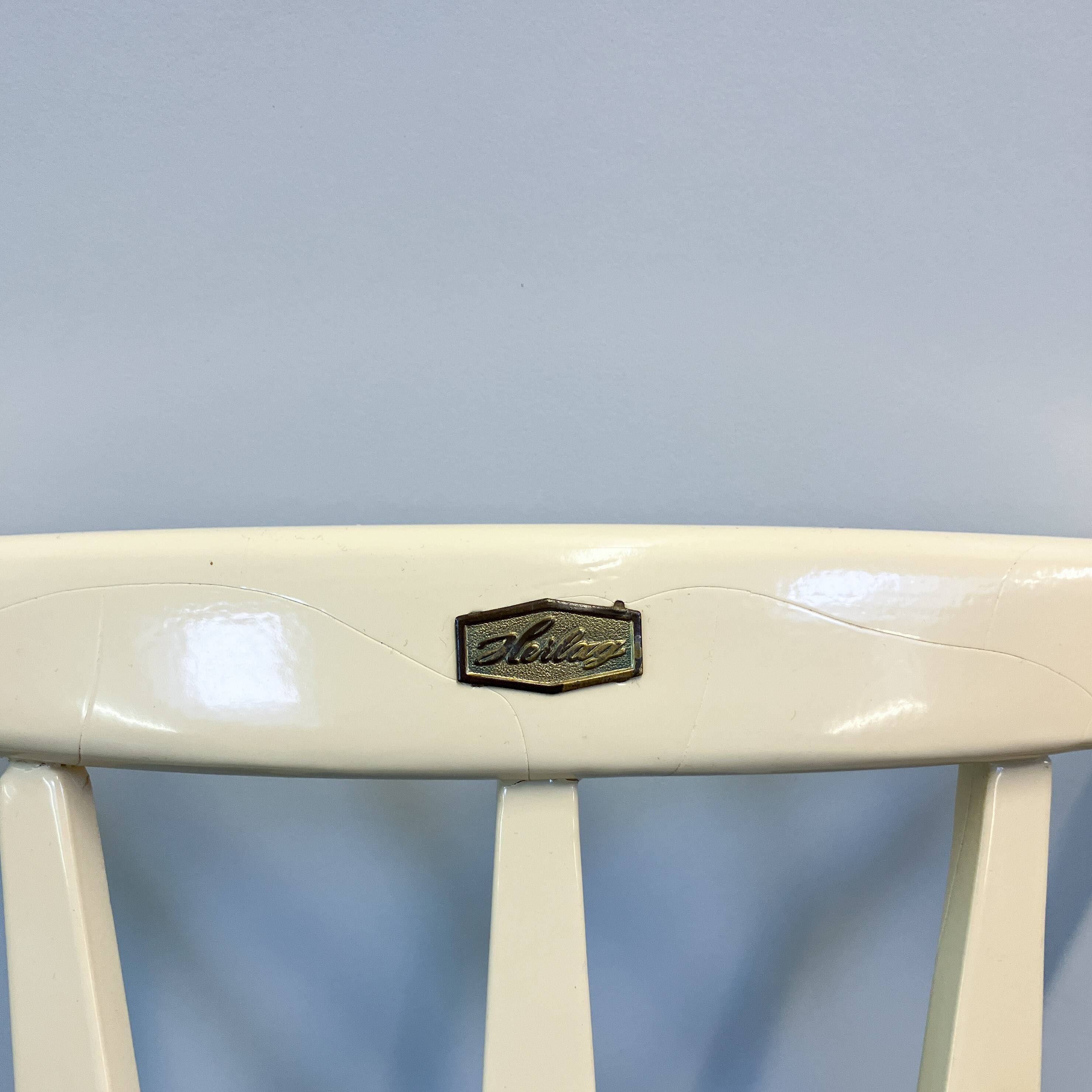 Children's vintage desk with chair, beech and formica, 60s
