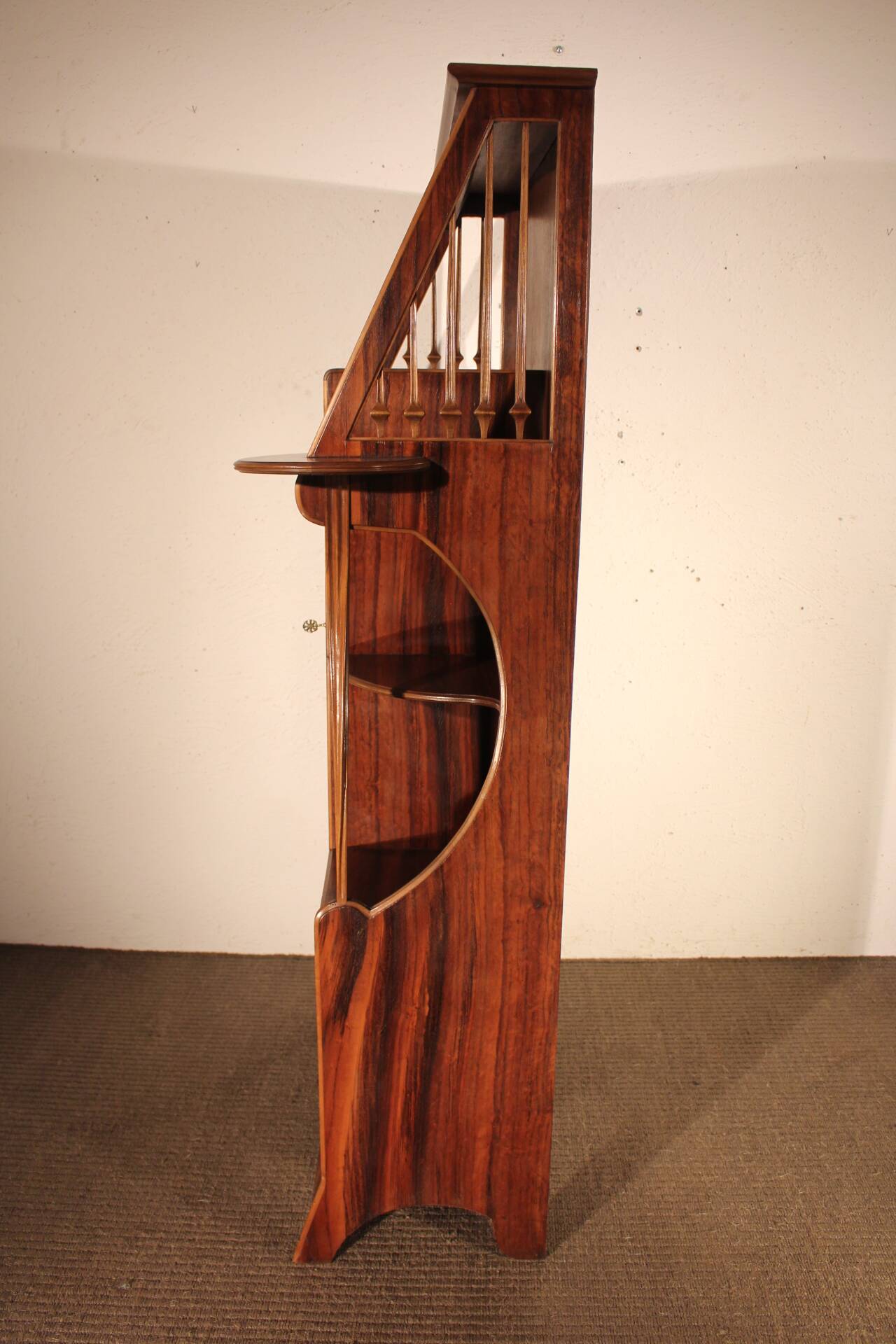 Art Nouveau shelf furniture
