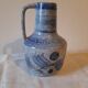 French ceramic, fern decor, year 60/70