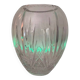 Vintage Crystal Balloon Vase Height 28cm