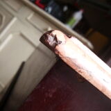 Pair of old bedsides