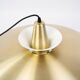 Danish vintage Roma pendant lamp by Junge, 1980s