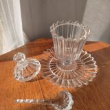 Baccarat crystal mustard