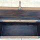 Rustic solid oak chest