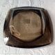 Vintage Luminarc ashtray from the 60s/70s in smoked glass.