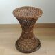 Diabolo model vintage rattan stool