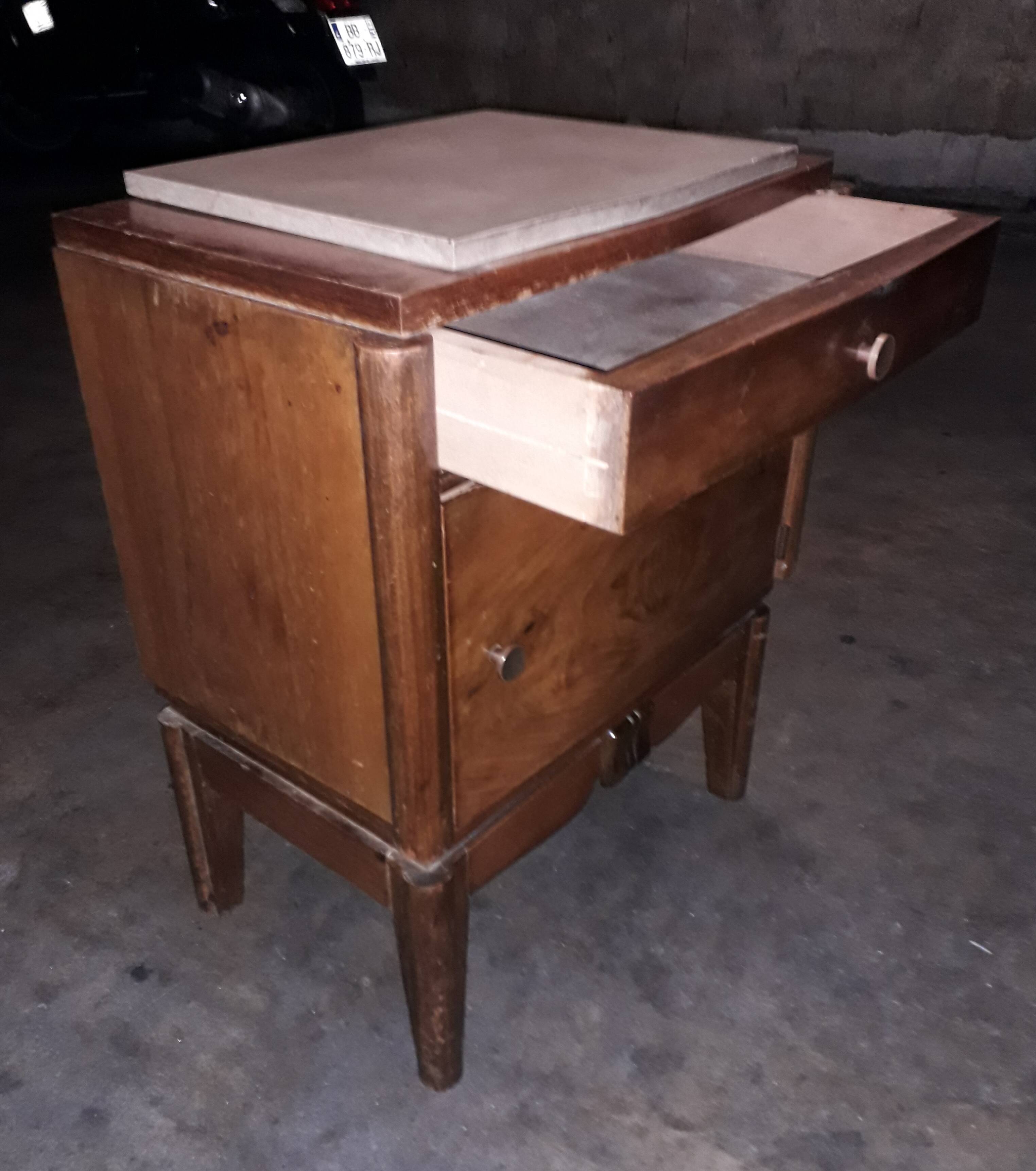 Paire de chevets vintage