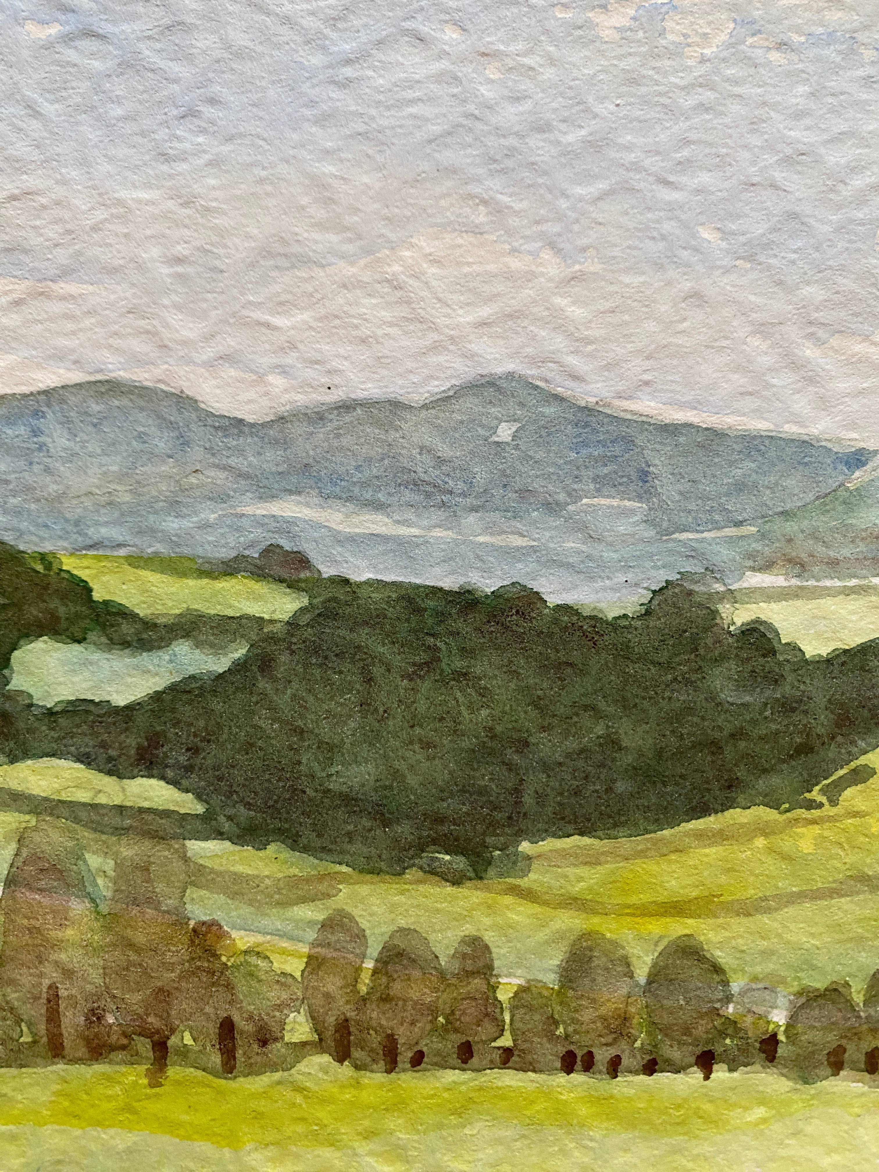 Painting "Puy de Dôme"