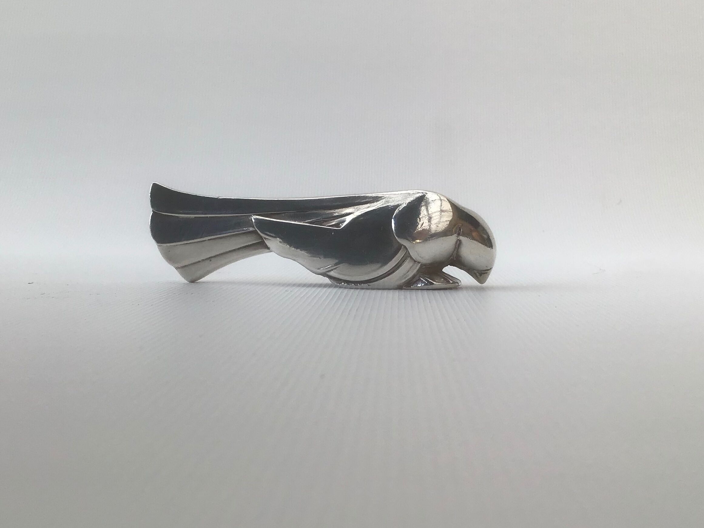 12 knife holders by Edouard Sandoz for the Goldsmith Gallia-Christofle