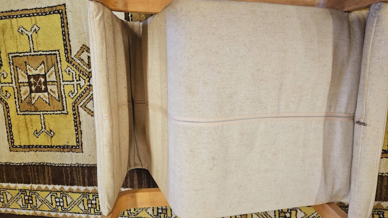Paire de fauteuil bois courbé 1970 vintage