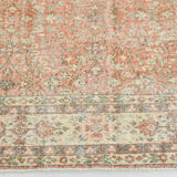 10x13 peach red oversized persian rug, 290x388cm