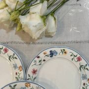 Vintage dessert plates