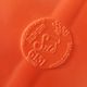 Vintage orange round mirror SYLA – Pop Art / Space Age 70s – Ø 46 cm
