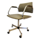 Chaise de bureau vintage kaki par Kovona K-380, Tchécoslovaquie années 1970.