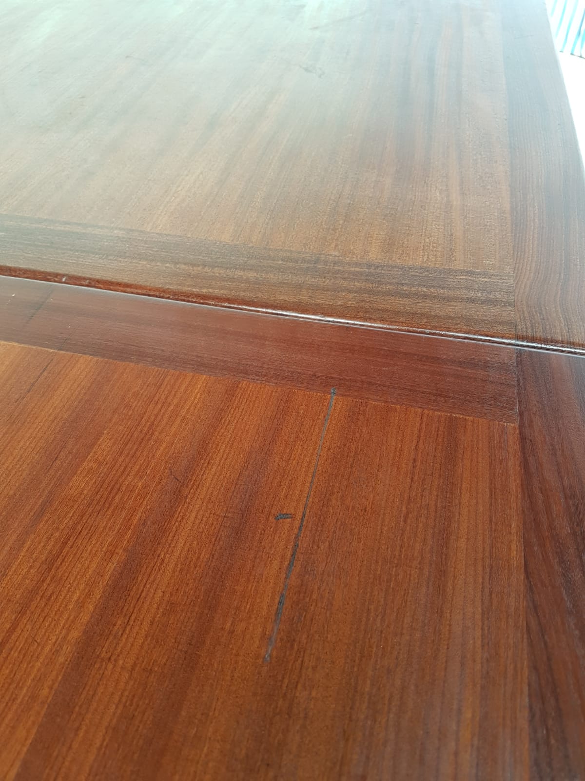 Teak extending dining table by Younger