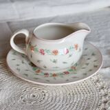 Pot à lait vintage en porcelaine anglaise Laura Ashley - Motif Rosebud