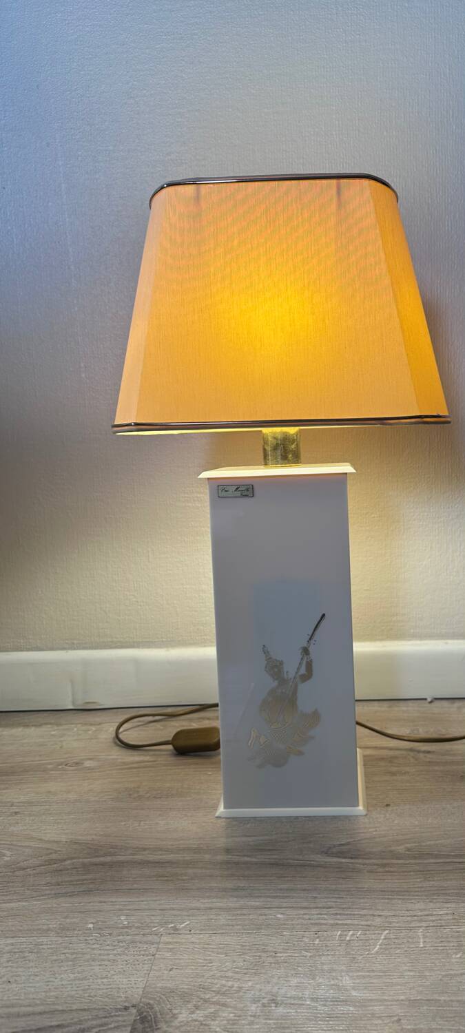 Vintage design lamp by Eric Maville, made in France in the 1970s.