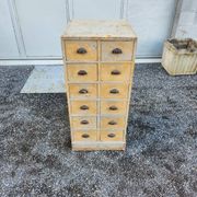 Meuble à tiroir meuble de métier ancien