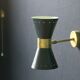 Applique murale diabolo design 1950