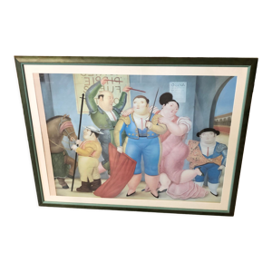 Tableau corrida Fernando botero