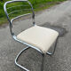 Chaises chromées circa années 1960