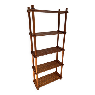 pine bookshelf from the 1970s