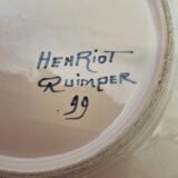 Henriot Quimper Butter Dish 1930