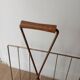Metal/brass magazine rack