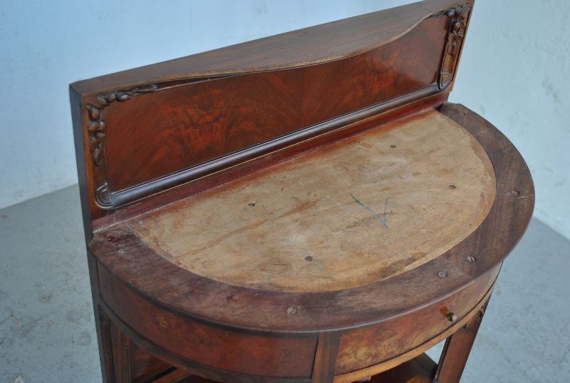 Pair of nightstands time 1900 Art nouveau