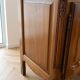Small antique buffet in carved wood, Traditional style.