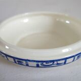 Gien earthenware candy box, vintage Blue Bird model