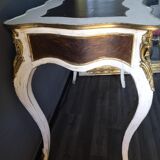 Patinated desk Louis XV style