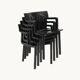 A set of chairs and armchairs, Anna Castelli for Kartell, Italy, 80s.