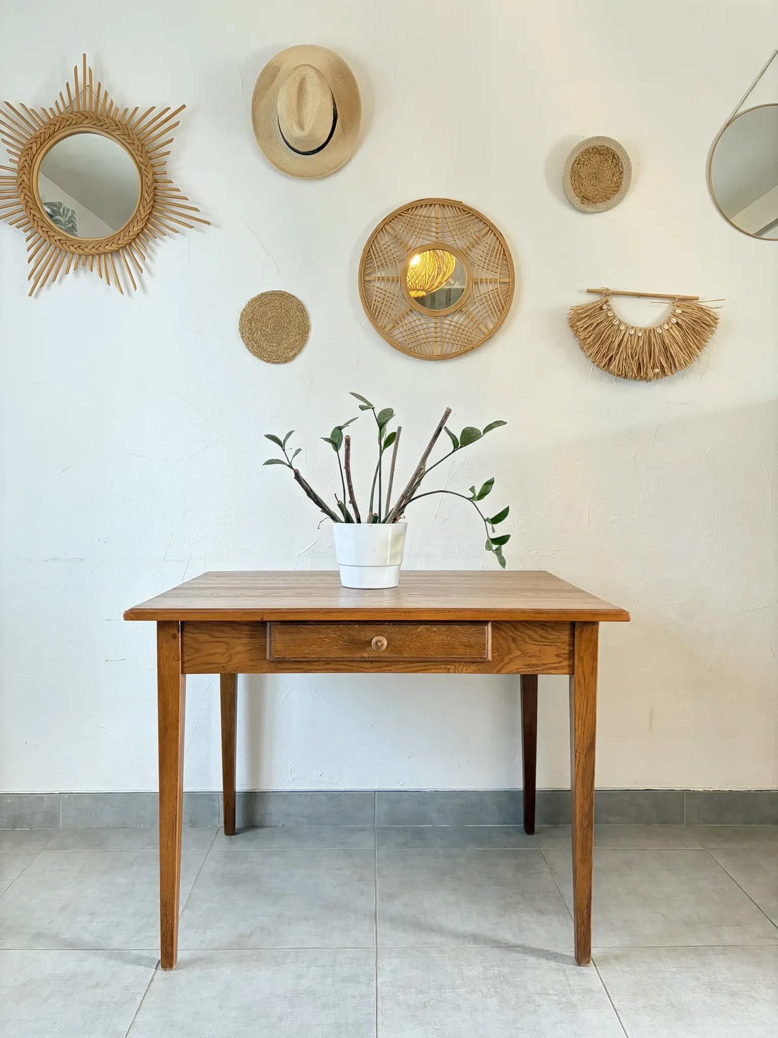 Vintage farmhouse table