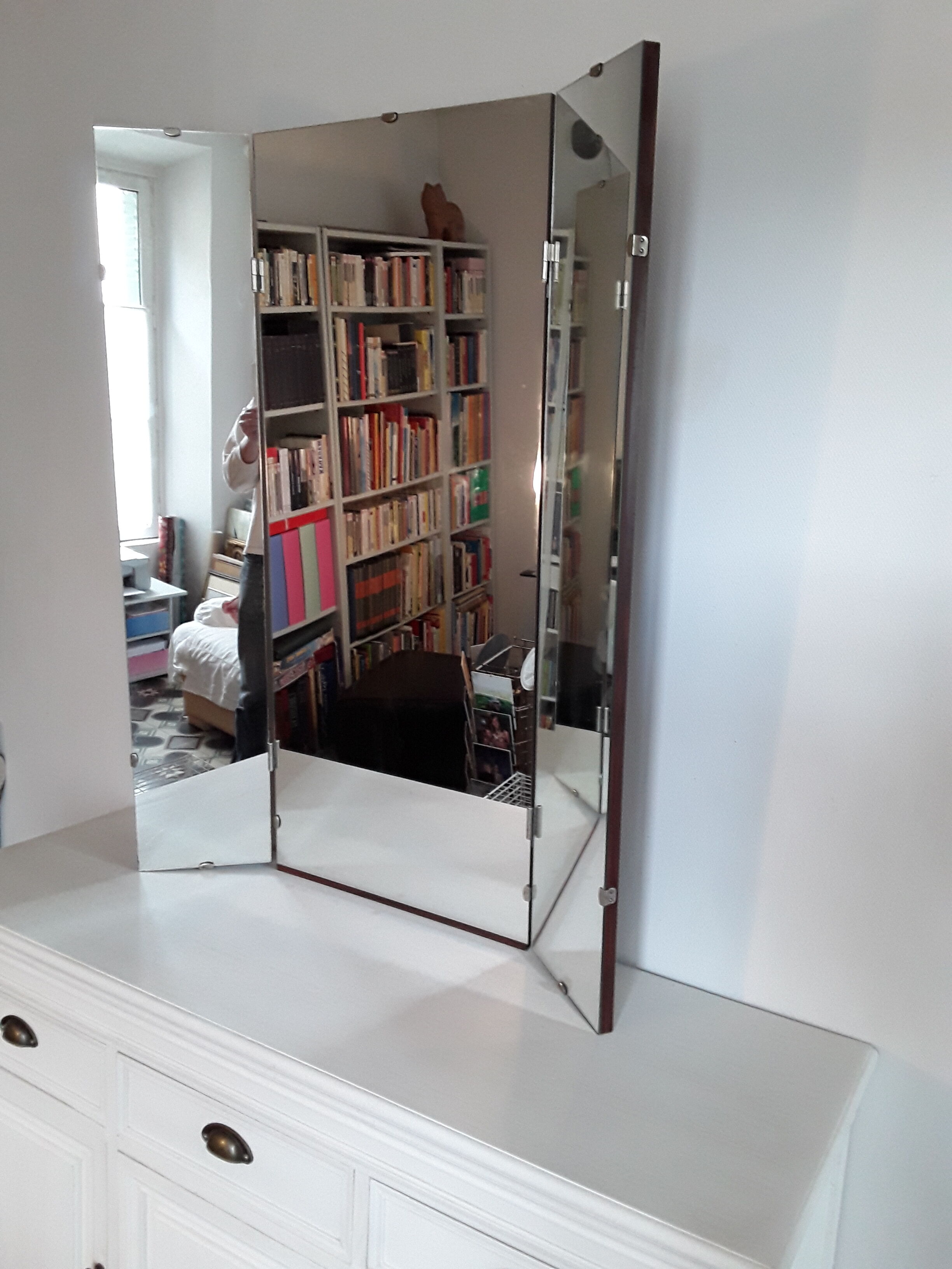 Giant vintage triptych 60/70s