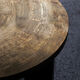 Coffee table in etched brass by Christian Krekels, Belgium, 1990