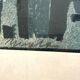Vintage abstract engraving signed R. Masuda – Japan, 1960s–70s