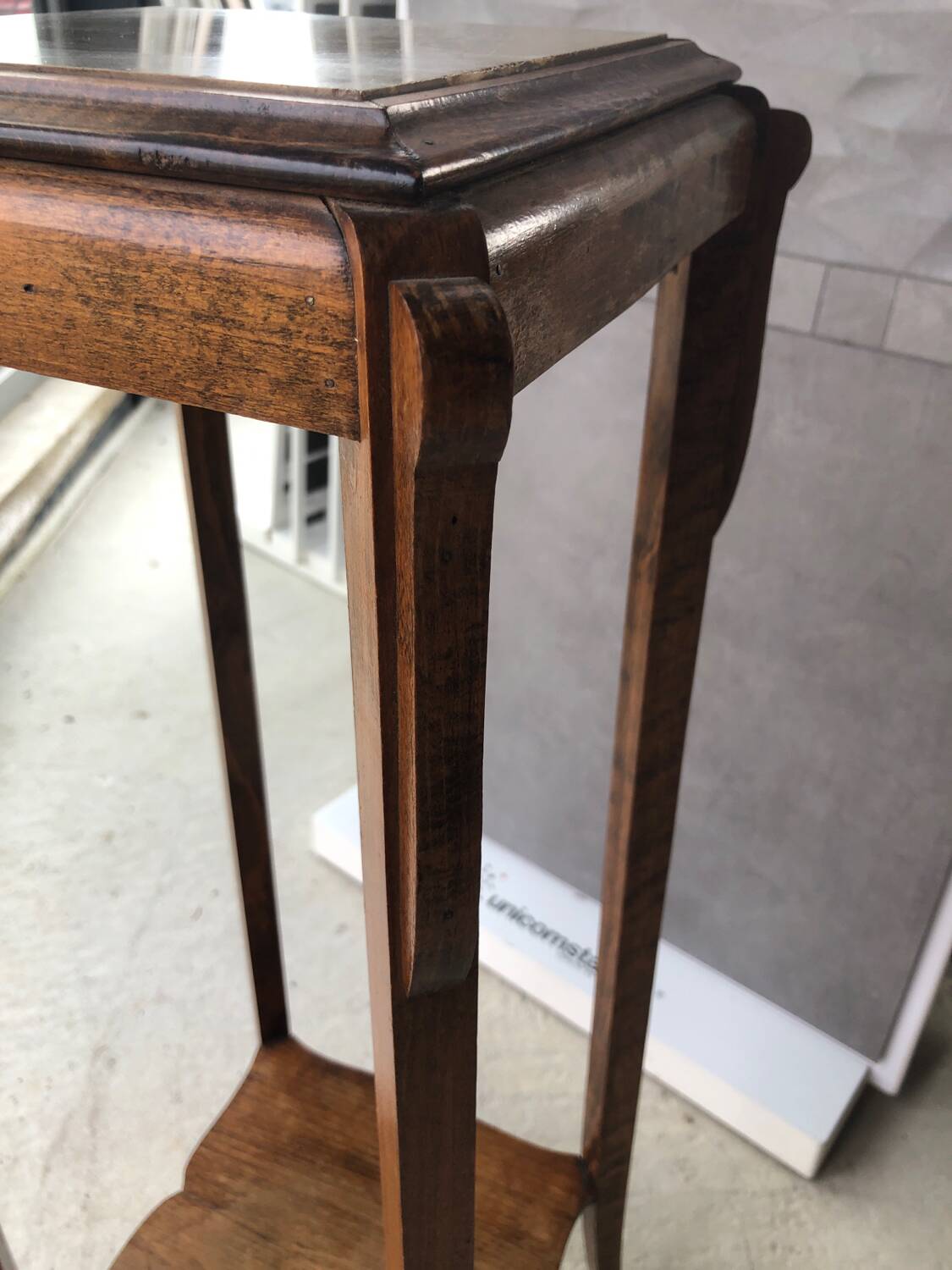 Vintage wooden stand / plant holder