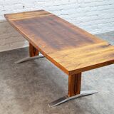 Vintage adjustable rosewood dining or coffee table from K&G, 1960s