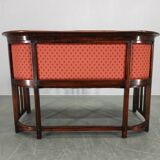 Josef Hoffmann Art Deco Beech Sofa, Vienna Secession, 1920s