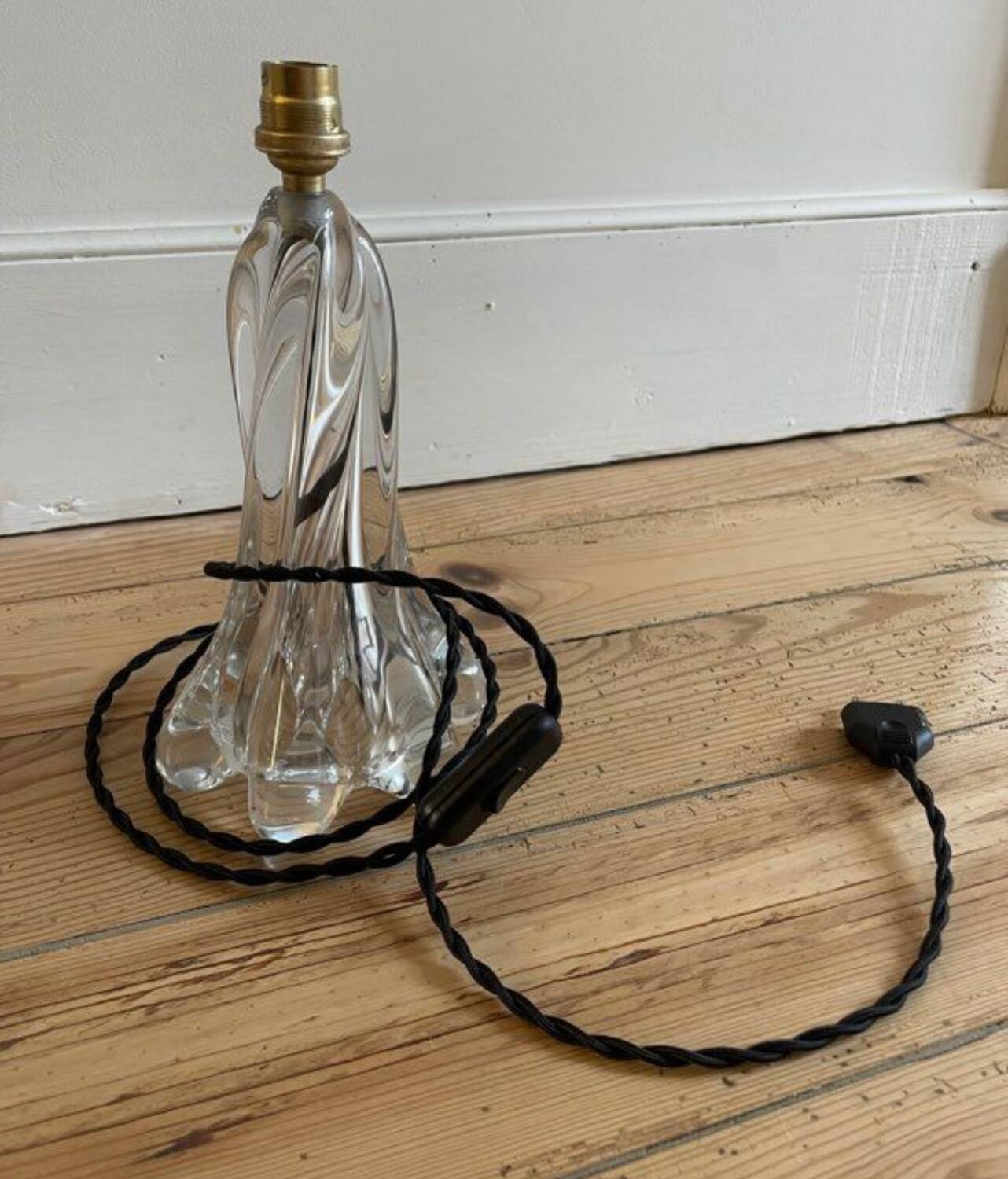Vannes crystal art deco lamp