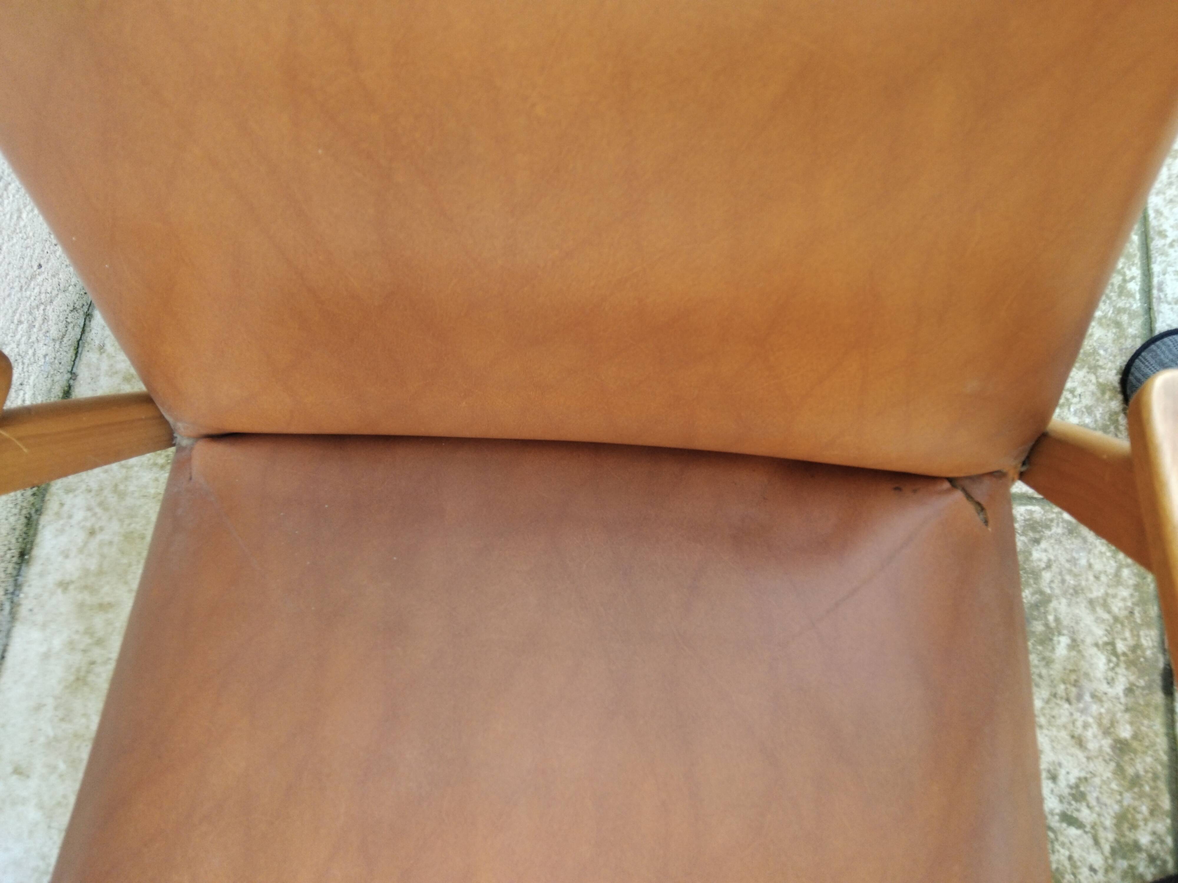 Paire de fauteuil vintage année 50 60 pieds compas scandinave