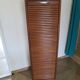 Burwood oak curtain file cabinet, 1960s