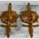 Vintage Bronze Wall Lights "North Star Knife"