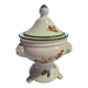 Sugar bowl chestnut Limoges
