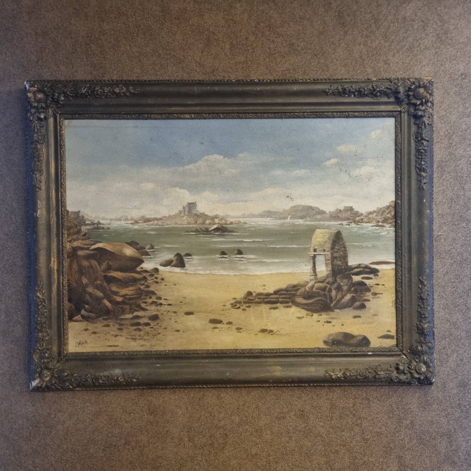 Painting by Fernand Lantoine